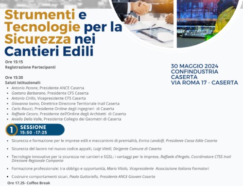 Seminario “Strumenti e Tecnologie per la Sicurezza nei cantieri edili”